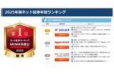 「2025年 ネット証券・FX会社の年間ランキングを発表「MINKABU」 ネット証券・FX会社比較より一挙公開」の画像1