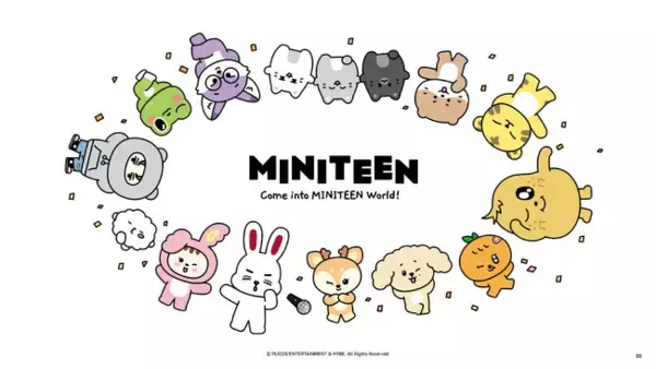 【第1-3弾】LOFT（ロフト）でSEVENTEENキャラクター「MINITEEN（ミニティーン）」公式ライセンス商品販売開始