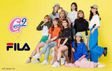 「Girls²×FILA×ABC-MART初のコラボレーションGirls²のメンバーがデザインしたフットウェアとアパレル「Girls²×FILA×ABC-MARTコラボコレクション」4月28日(木)発売」の画像1