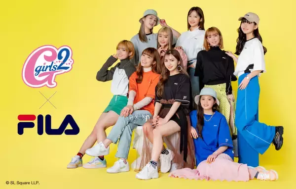 Girls²×FILA×ABC-MART初のコラボレーションGirls²のメンバーがデザインしたフットウェアとアパレル「Girls²×FILA×ABC-MARTコラボコレクション」4月28日(木)発売