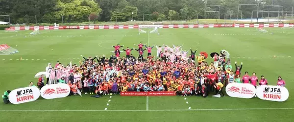 家族や身近な仲間との絆が深まり、みんなが笑顔になれるサッカー体験を日本中に「JFA×KIRIN　キリンファミリーチャレンジカップ 2025 in 千葉」