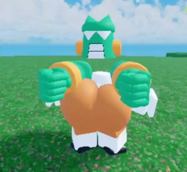 Roblox『クレヨンしんちゃんアドベンチャーパーク　オラのぶりぶり大合戦』アトラクション来場者だけがもらえる！「カンタム・パンチ」おしりプレゼント