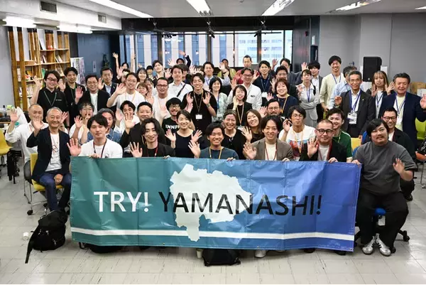 「新事業チャレンジアドバイザー」が山梨県内３か所の挑戦現場を視察！