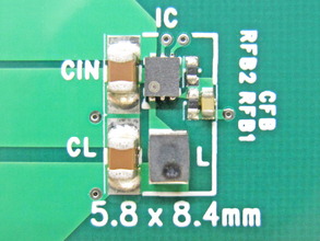車載AEC-Q100 Grade1準拠、高耐圧36V/600mA小型降圧DC/DC コンバータ XD9704/XD9705シリーズ