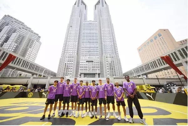 ＜事後レポート＞「BVB PRE-SEASON JAPAN TOUR」開催中、東京都庁前・渋谷にてプーマ×BVBスペシャルイベントを実施、山本天翔選手をはじめとしたボルシア・ドルトムント所属選手が登場