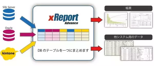 Excelで設計するデータ変換・帳票作成ツール「xDB」～複数データベース統合やkintone対応の新バージョンをリリース