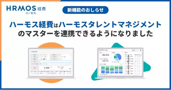 ハーモス経費｜ハーモスタレントマネジメントと連携。従業員マスターの登録・更新がもっとラクに
