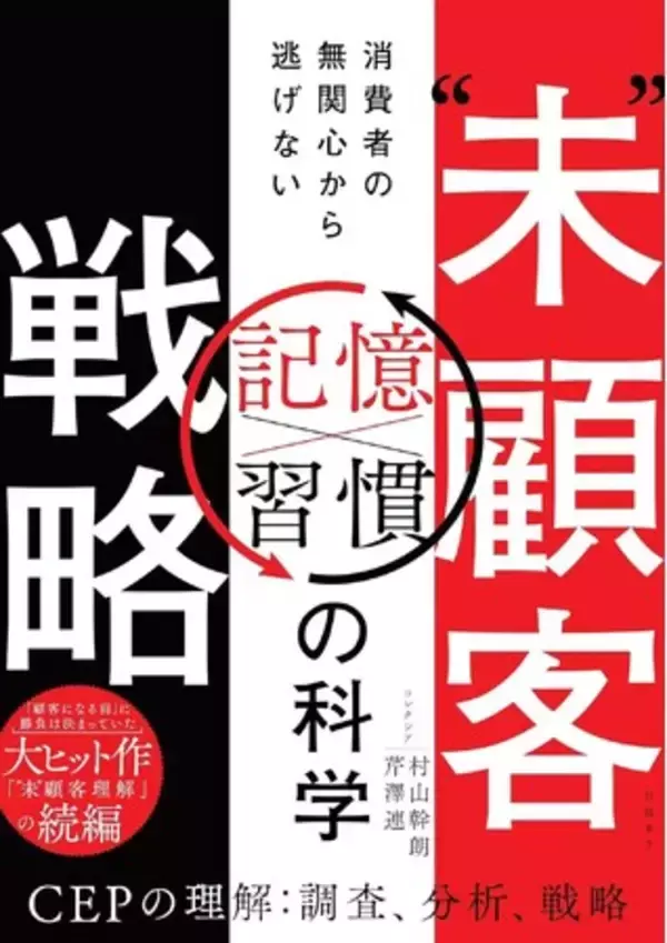「無関心な消費者」と向き合うためのビジネス書『“未”顧客戦略　消費者の無関心から逃げない「習慣×記憶」の科学』1月23日(金)発売