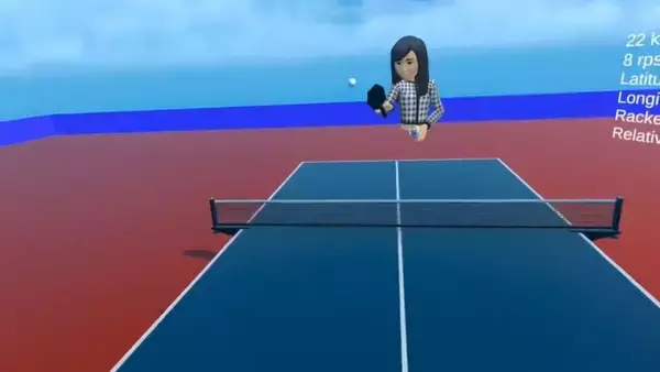 国産VR卓球『Tenbillion Table Tennis』、基本プレイ無料にてMeta Storeで配信開始