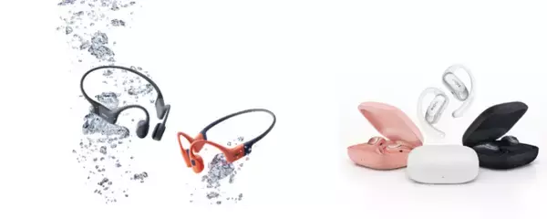 Shokzから2種類の新商品が5月10日（金）より発売開始！究極の心地よさを追求した「OpenFit Air」スポーツ用骨伝導イヤホン「OpenSwim Pro」
