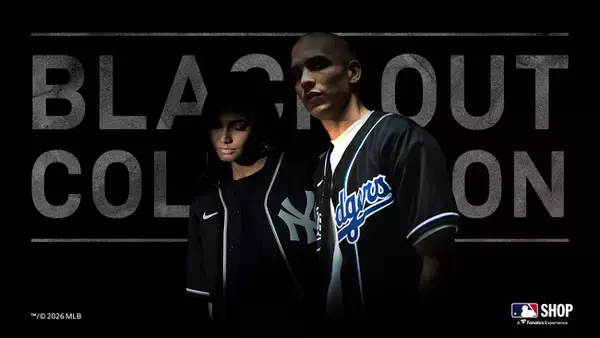 モノクロームデザインのスペシャルエディション　「ブラックアウトコレクション」がMLB SHOPにて発売開始