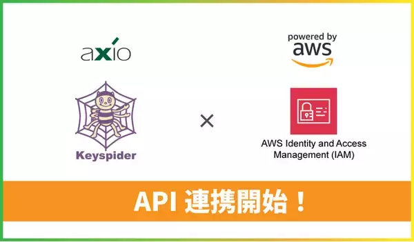 クラウド型ID管理サービス「Keyspider」が「AWS Identity and Access Management (IAM) 」とのAPI連携が可能に