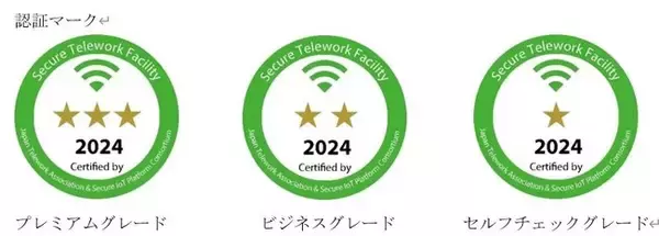 安心安全テレワーク施設認証プログラム2024始動！