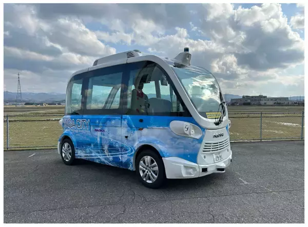 「マクニカ、加賀市にて自動運転レベル４対応車両“EVO”による世界最長の公道走行実証を実施＊」の画像