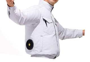 粉じん防爆（Ex tc IIIC T135℃ Dc）ゾーン22対応〈業界初〉ガス防爆（Ex nR IIC T4 Gc）ゾーン2対応 電動ファン付き作業服「クールファンEP-LIGHT」2026年4月末発売