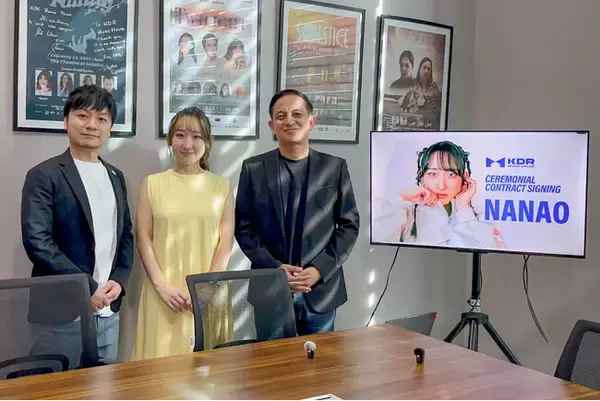 日本人シンガーNanao、フィリピンデビューへ──KDR Music Houseと契約帰結。YouTube登録者1,500万人超の音楽メディア『Wish 107.5』との連携で現地展開を推進！