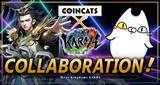 「『三国志KARMA』と『コインキャッツ』がコラボレーション開始！」の画像1