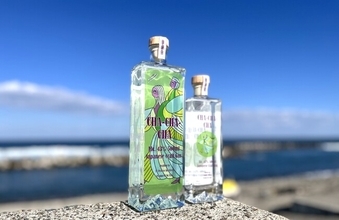 富山湾の端から端を結ぶ石川・富山の素材で復興を願うクラフトジン「CHA-CHA-CHA」誕生