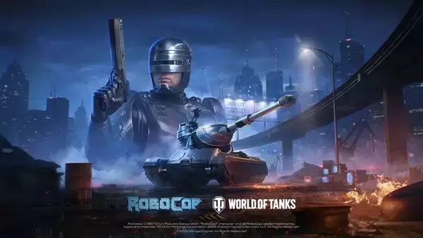 『World of Tanks』が『RoboCop（ロボコップ）』と夢のコラボレーション！　オールド・デトロイトの街を一掃し明るい未来を築け