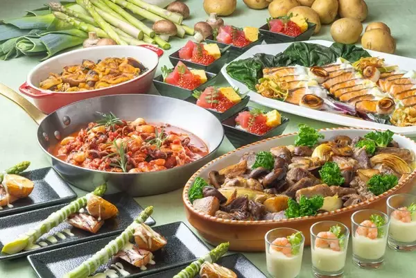 毎年大人気の北海道の食材を取り入れたディナーブッフェ「こだわり食材～北海道～」を横浜ベイホテル東急にて3月27日より開催！