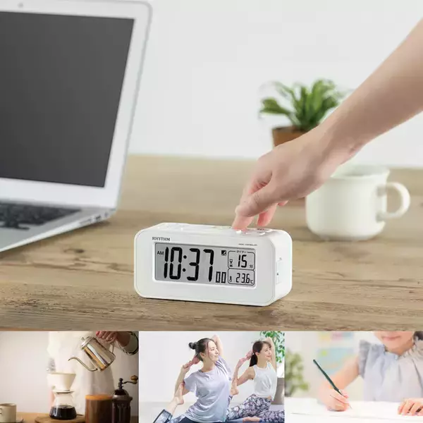「1Push でメリハリのある時間を「タイマー付き電波デジタル時計」発売」の画像