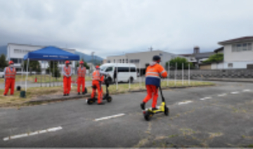 【JAF長野】電動キックボード交通安全体験会にJAF長野支部として初めて協力します