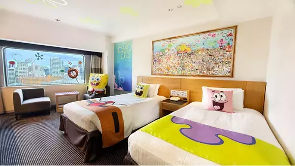 日本初！「スポンジ・ボブ」×ホテルニューオータニ（東京）コラボレーション宿泊プランが誕生。