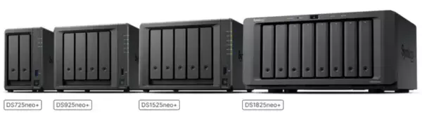 Synology、高性能と手頃な予算オプションを提供する DiskStation neo+ シリーズラインナップを発表