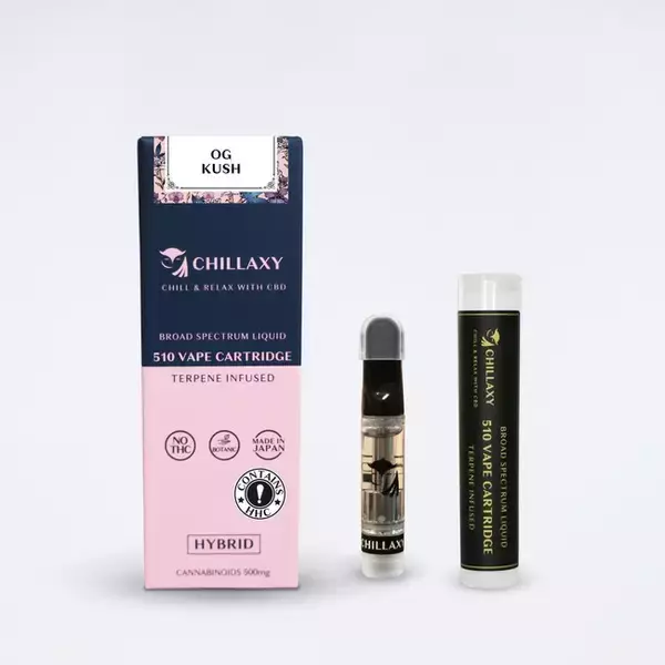 【CHILLAXY / チラクシー】HHCを含む新ベイプリキッドを発売