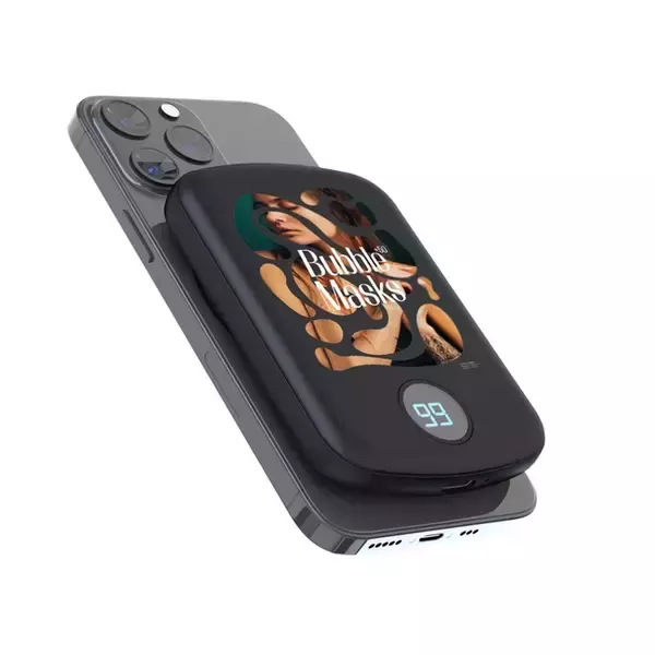 MagSafe対応の「slim（スリム）」ワイヤレスモバイルバッテリーが登場！オリジナル印刷も可能（2024/08/07）