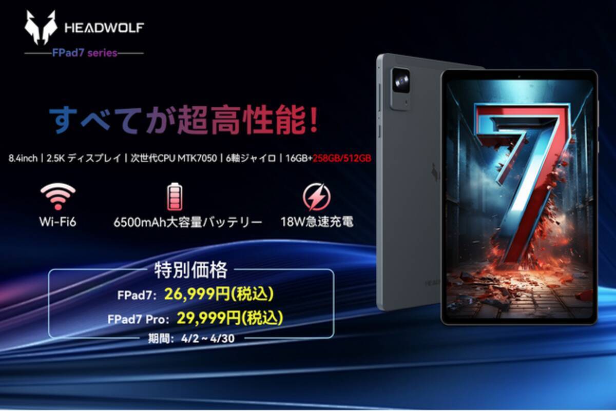 K1683 HEAD WOLF FPad7 新品未開封 8インチ タブレット（【HEADWOLF 