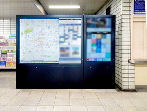 Osaka Metro「本町駅」にある周辺案内地図「ナビタ」がリニューアル！「迷わない」駅空間の実現と、駅利用者の利便性をさらに向上