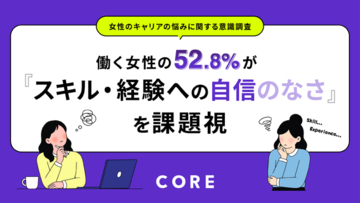 女性のキャリアの悩みに関する意識調査--働く女性の52.8%が「スキル・経験への自信のなさ」を課題視