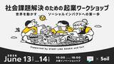 「公益財団法人Soil、大阪産業局と共催で社会起業家育成ワークショップを開催。関西圏の学生・若手を対象に参加エントリー開始」の画像1