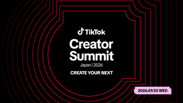 「TikTok Creator Summit Japan 2026」のスペシャルゲストが決定！お笑いコンビ「野性爆弾」のくっきー！をはじめ、クリエイターの紙上健吾【けんご