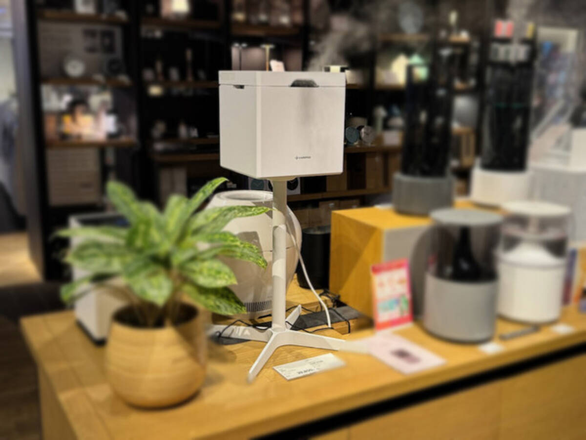 Carepod加湿器、蔦屋家電公式入店決定】“家族にやさしい空気を、もっと 