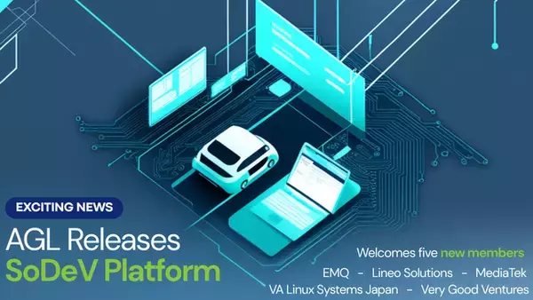 Automotive Grade Linux、SDV向けオープンソース  リファレンスプラットフォーム 「SoDeV 」の提供を開始、新たに5社が加盟