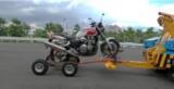 「【JAF九州】レッカー車でバイクを運ぶ！？二輪アタッチメント九州初公開！」の画像1
