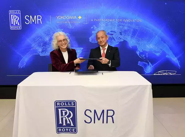 【横河電機】Rolls-Royce SMR と横河電機、小型モジュール炉向けデータ処理・制御システムで協業