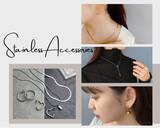 「汗や水に強い、『ステンレスアクセサリー』が8/1(木)入荷しました。ハイクオリティなアクセサリーやファッション雑貨をプチプライスで販売しております。」の画像1