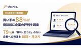 「【BtoB発注行動調査】買い手の79%がネット上に「客観的な評判・口コミ」のない企業への発注を躊躇・見送り。サイトや営業資料を「参考程度」に留める買い手が9割」の画像1