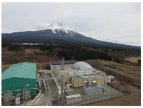 「富士山バイオマス乾式メタン発酵プラント」の運転開始について