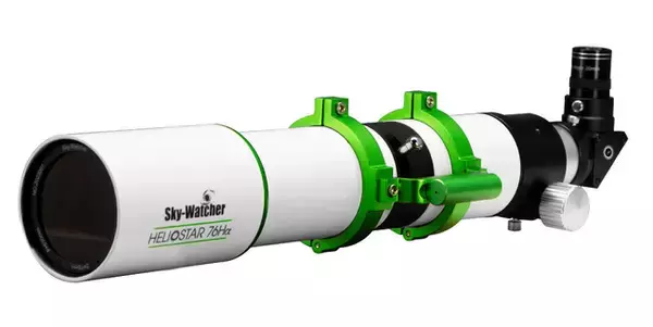 迫力ある太陽像が楽しめる太陽望遠鏡、Sky-Watcher「ヘリオスター76Hα」発売
