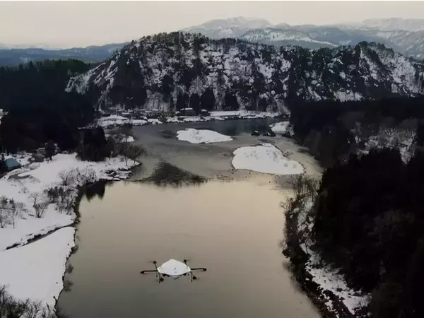 新潟県阿賀町で地域物流を効率化する新スマート物流“SkyHub(R)︎”の社会実装に向けたドローン配送実証実験を実施
