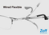 「Zoff初！ワイヤー構造の新作ビジネスフレーム「Wired Flexible」が登場。1本でビジネスにも休日のアクティブシーンにも。」の画像1