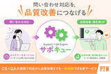 「ポールトゥウィン、カスタマーサポート（CS）と品質保証（QA）の横断体制で運用成果まで支援　問い合わせ対応にとどまらない品質改善基盤「サポキュー」提供開始」の画像1