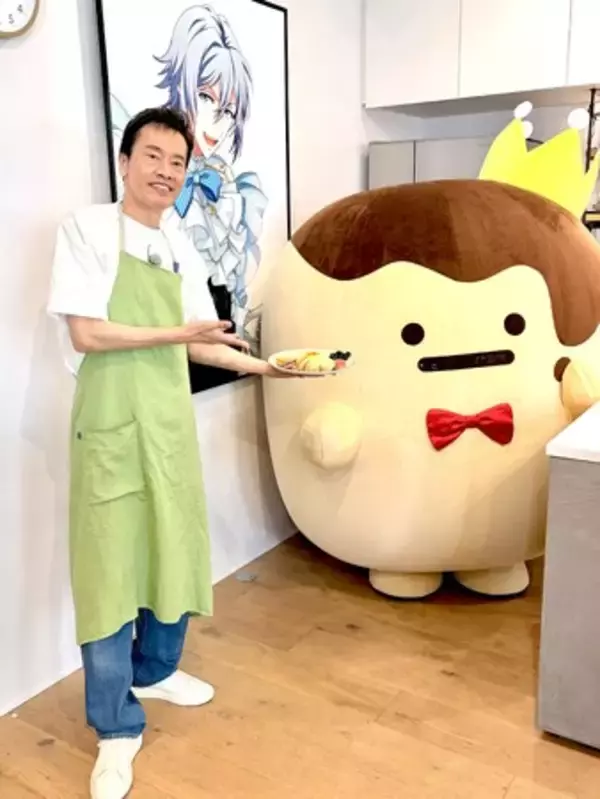 遠藤憲一の料理番組とアプリ『アイドリッシュセブン』に登場する王様プリンの異色コラボが実現！料理歴1年の“きっちりおじさん”のもとに、過去最大級の難題が！？