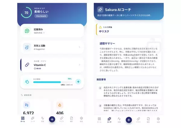 Omi Japan、PHR実装を加速する開発サービス「PHR-One(TM)」を提供開始　AIが生活習慣の改善を支援、フルスクラッチとOEMの2方式で導入ハードルを下げる