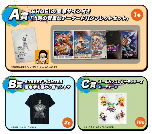 イーカプコン『カプコン ファイティング コレクション』購入者キャンペーンのお知らせ