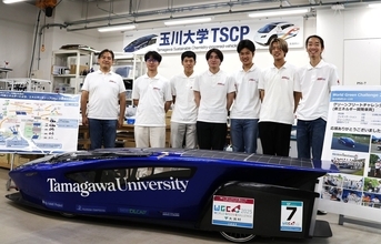 地球環境に優しい資源循環型エネルギーの開発に挑戦！　マグネシウム空気電池を活用したハイブリッド・ソーラーカーでクラス優勝した玉川大学工学部